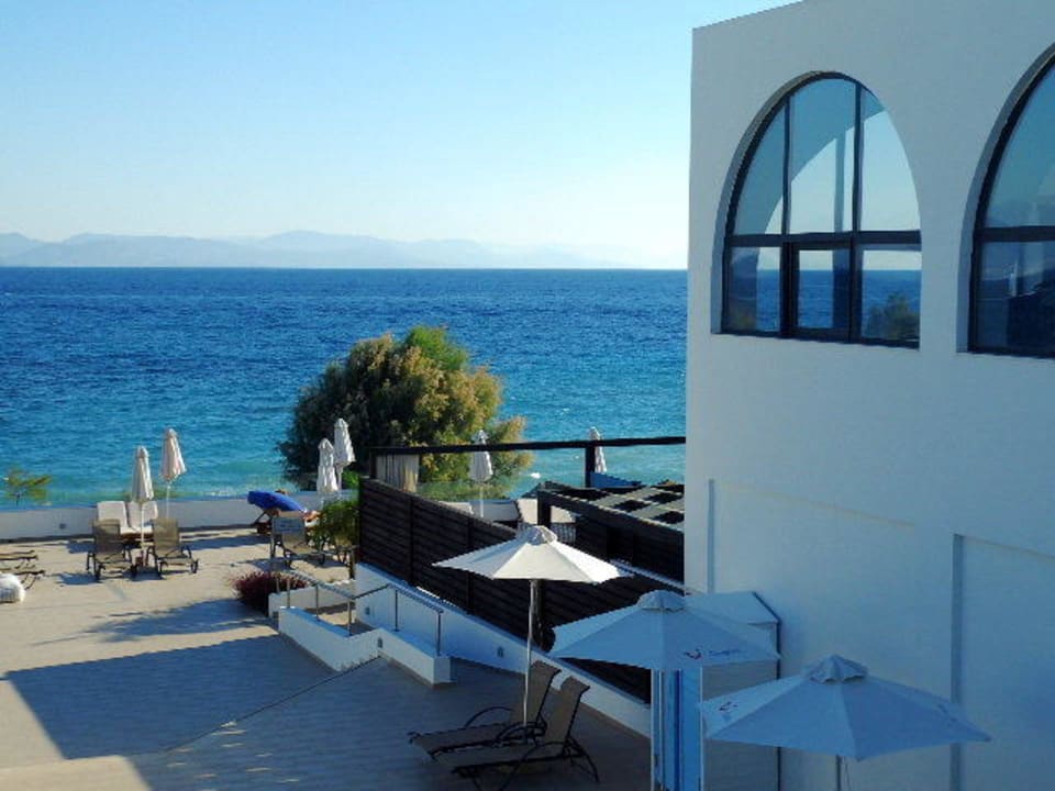 Von Terrasse TUI BLUE Oceanis Beach and Spa Resort