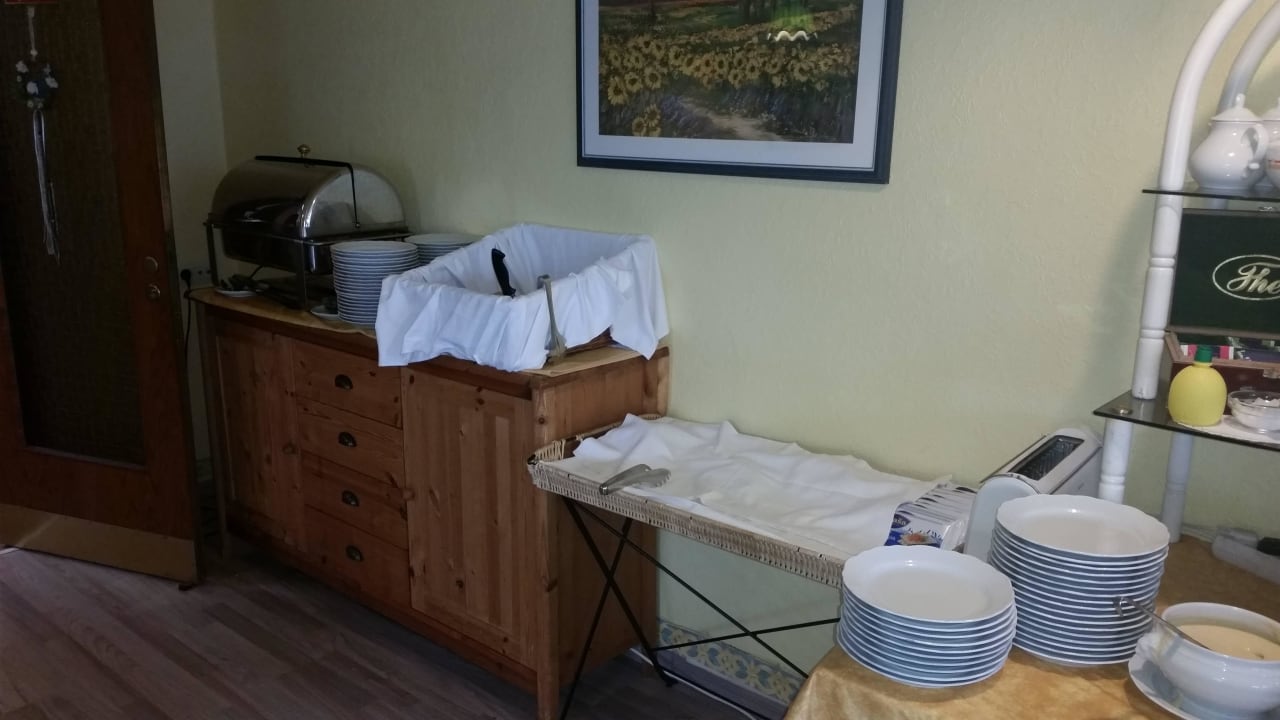 Frühstücksbüffet  Hotel Morgensonne