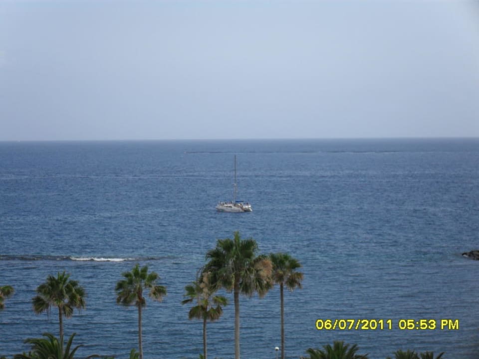 Blick vom Garten aufs Meer Hotel Riu Palace Tenerife