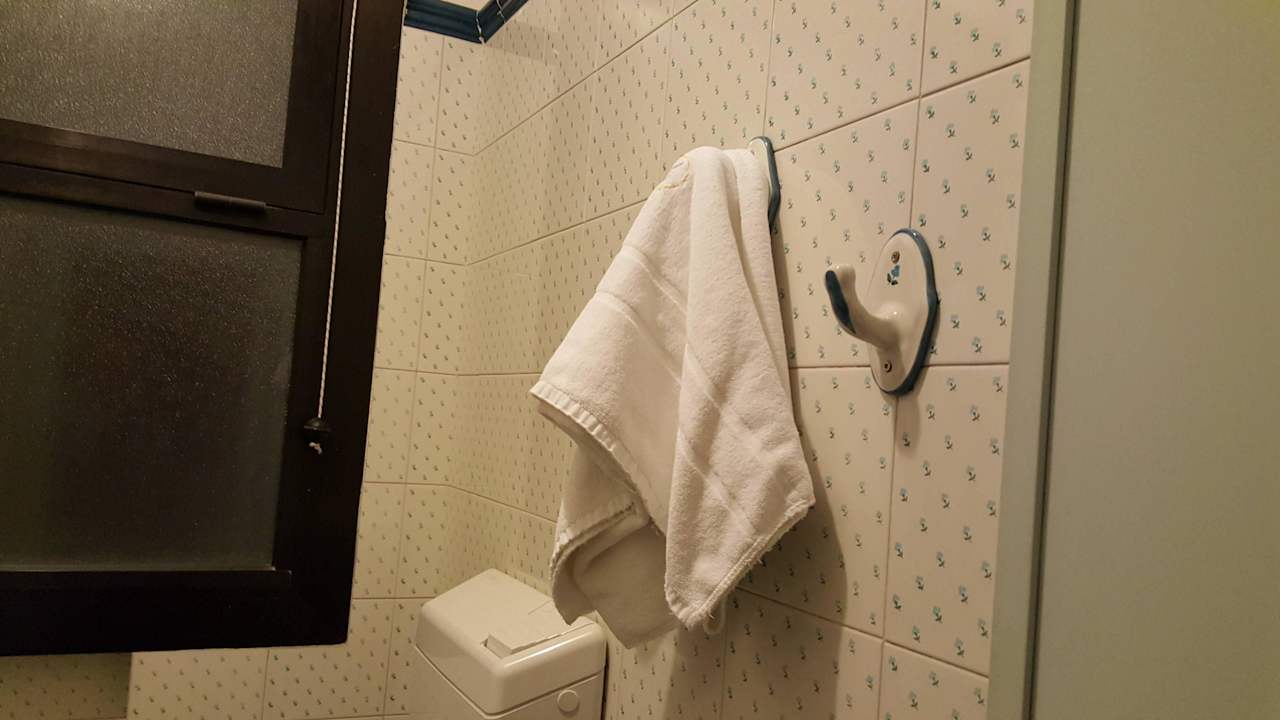 Details im Badezimmer Hotel Astor