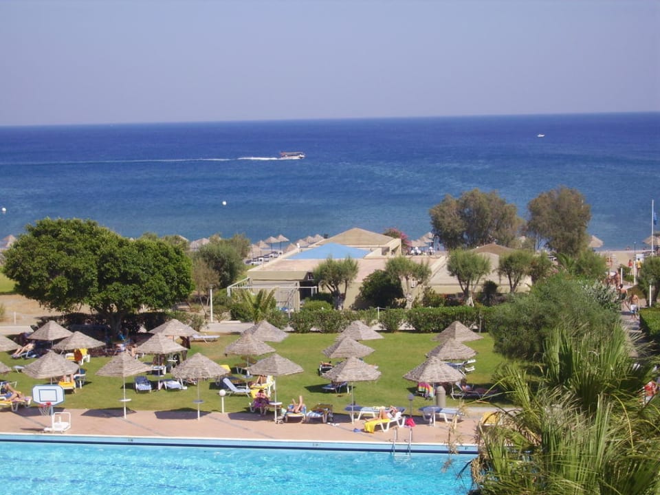 Ausblick vom Zimmer Blue Sea Beach Resort
