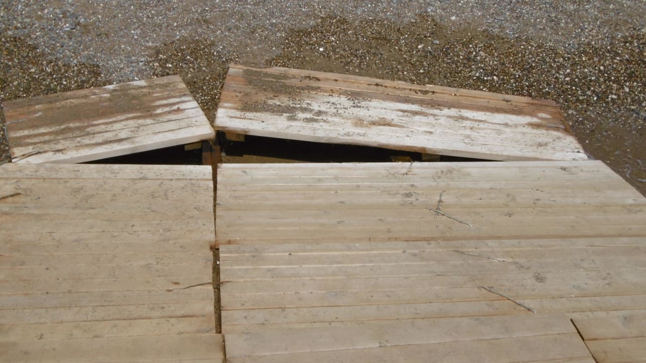 Kaputter Steg Sirene Belek Hotel