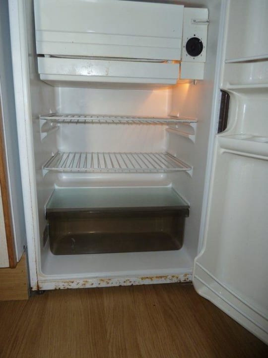 Kühlschrank im Apartment Hotel Exagon Park