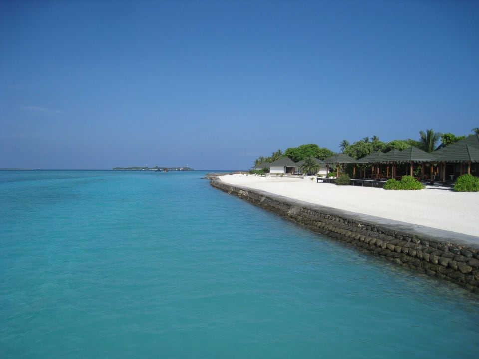 Die häßliche Mauer Adaaran Select Meedhupparu Island Resort - Premium All Inclusive