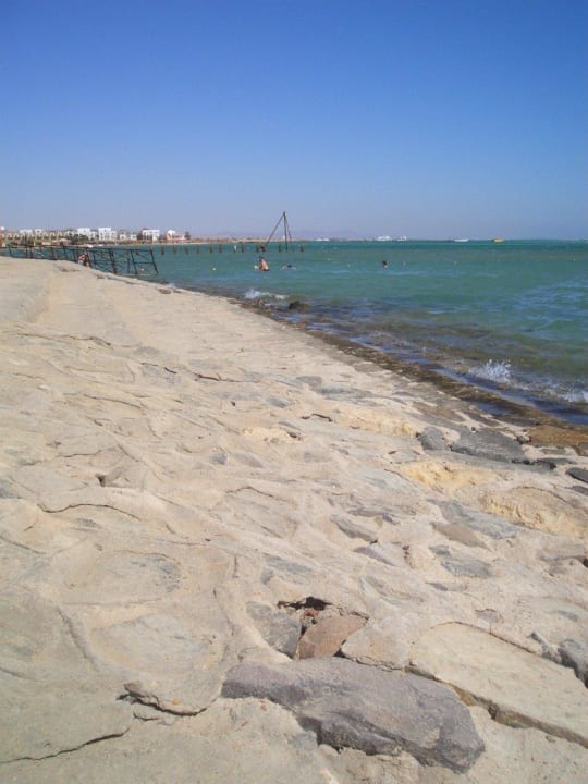 Zementierter Strand Le Jardin Aqua Park Resort