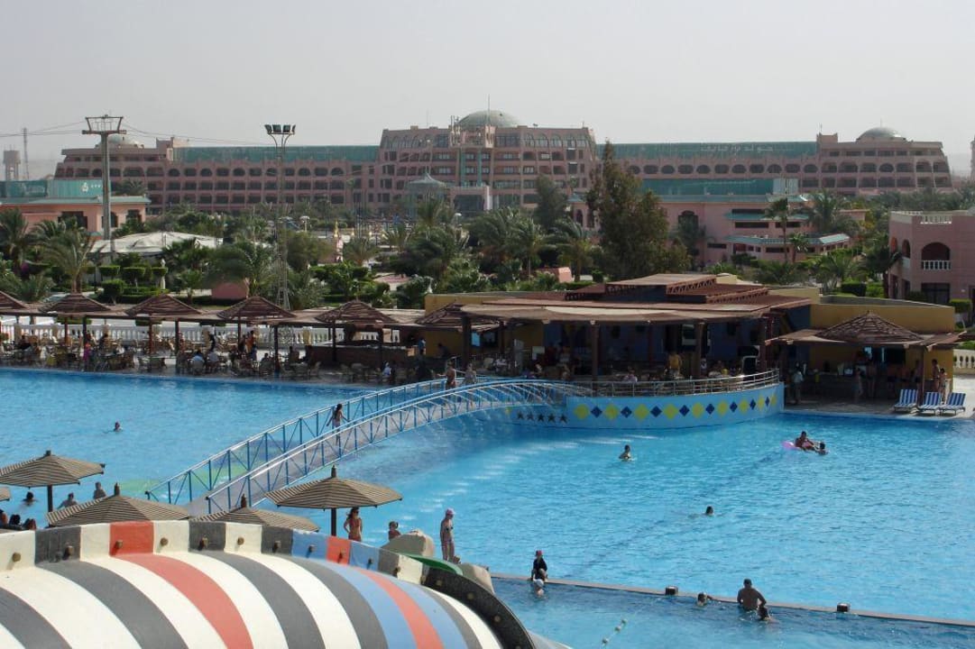 Blick aufs Golden5 Paradise Blend Club Aqua Resort