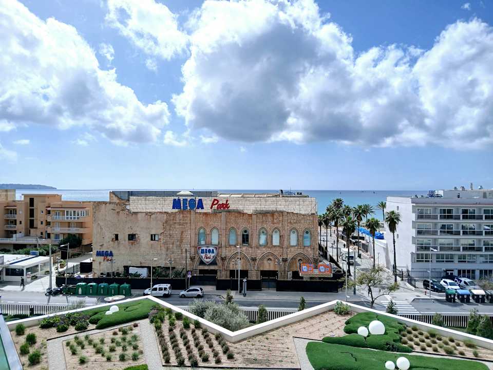 Ausblick Hipotels Gran Playa De Palma