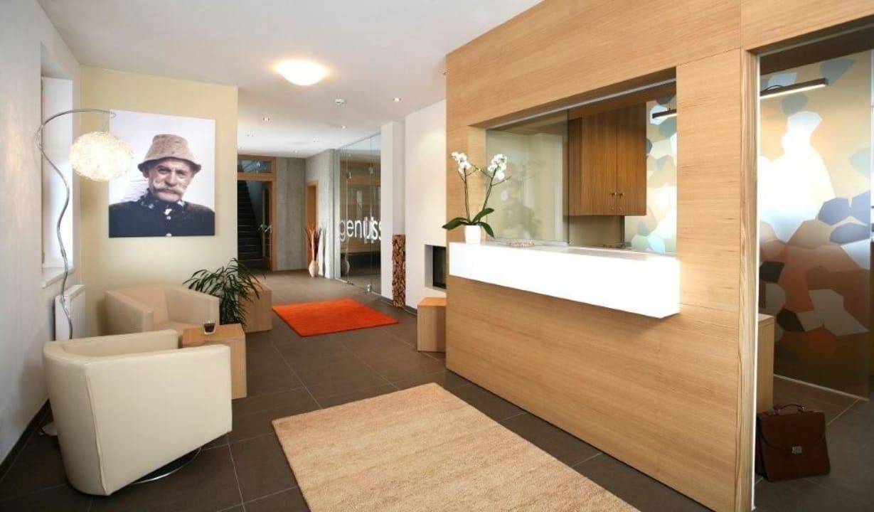 Lobby/Eingang Pension Alpinea Apartment