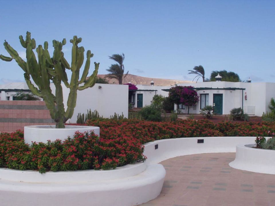 Gepflegte Aussenanlage Hotel HL Club Playa Blanca