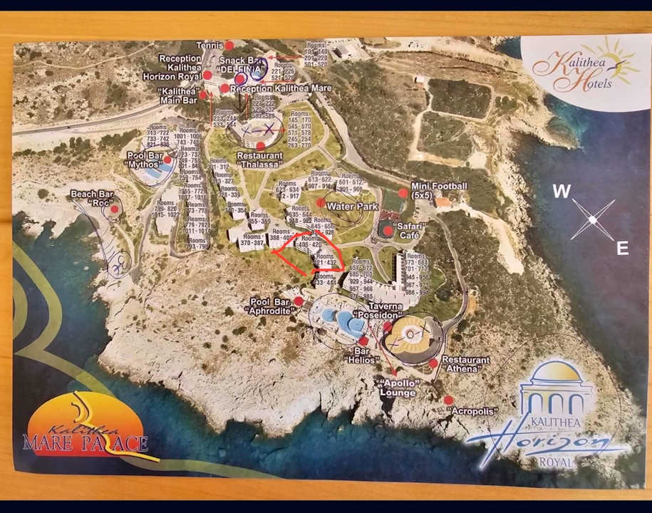 Außenansicht Hotel Kalithea Horizon Royal