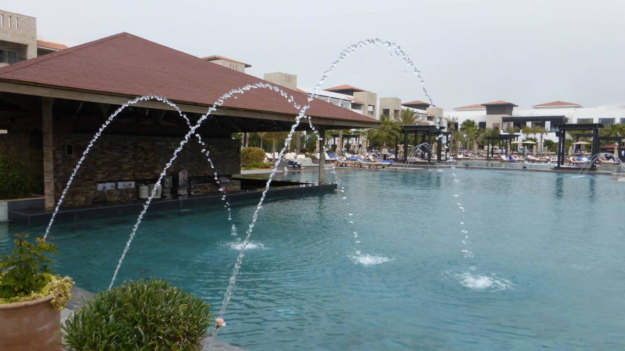 Pool mit Poolbar Hotel Riu Palace Tikida Agadir