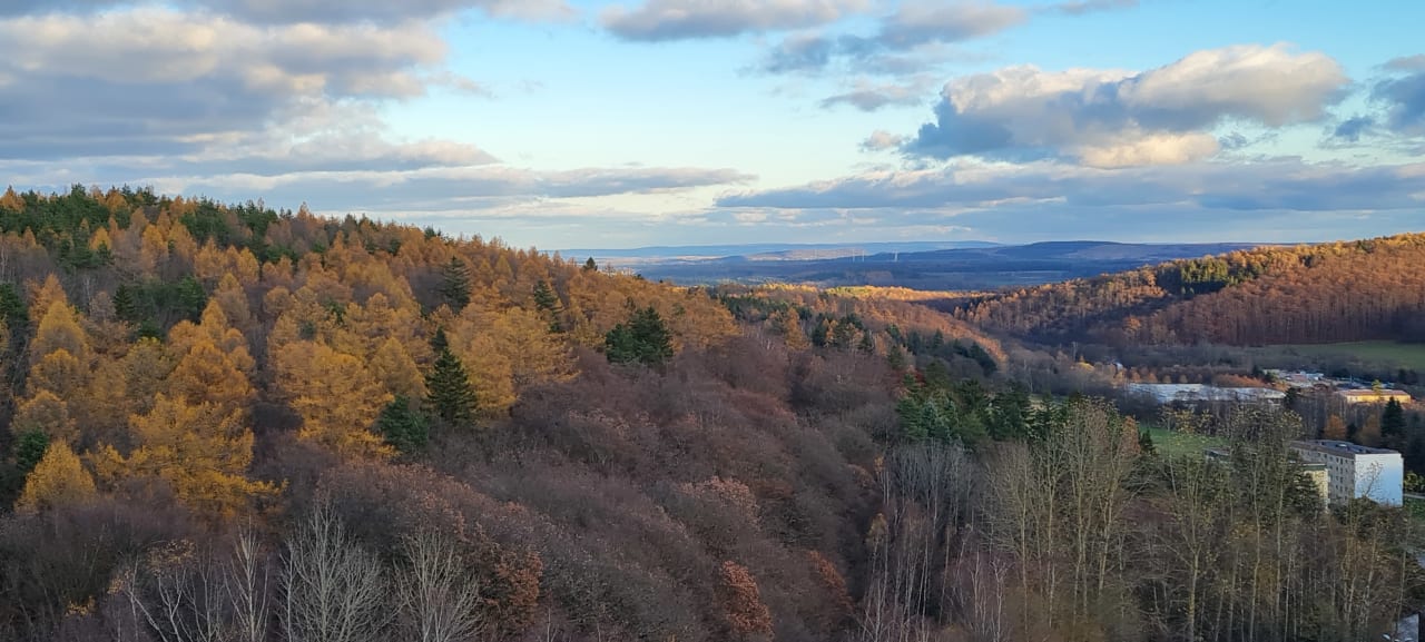 Ausblick AHORN Berghotel Friedrichroda