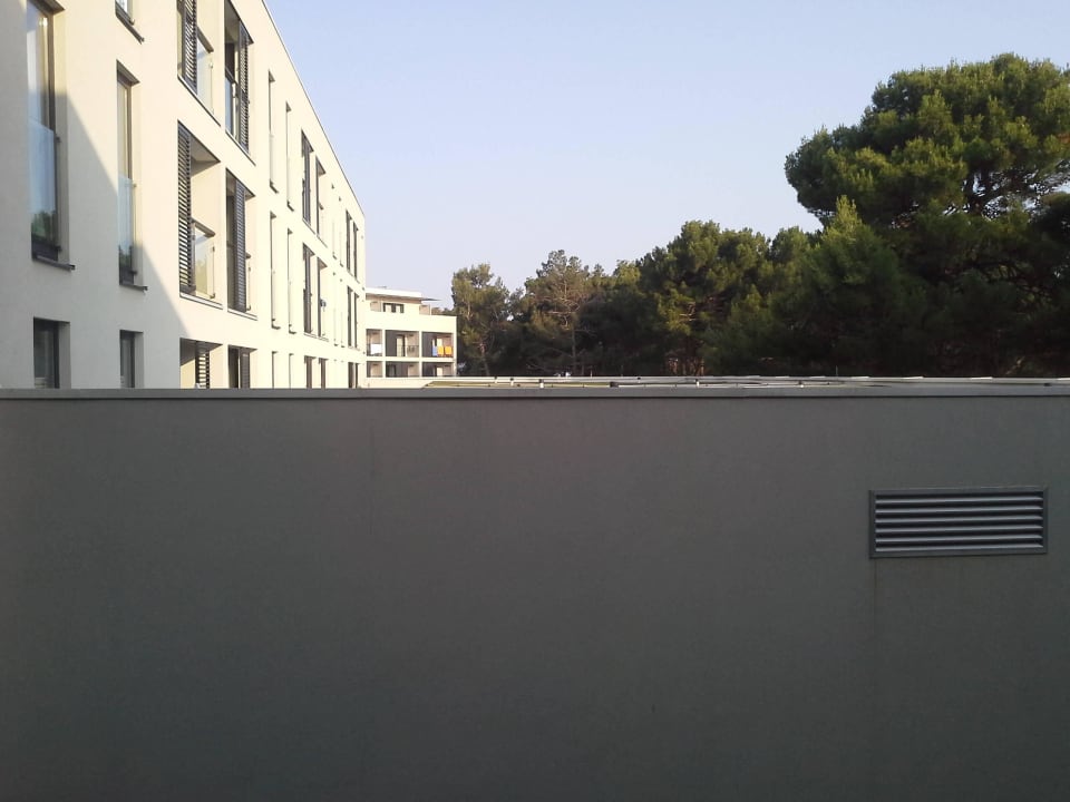 Balkon mmit Gartenblick Hotel Parentium Plava Laguna