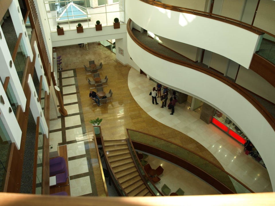 Atrium von oben Sunis Evren Beach Resort Hotel & Spa