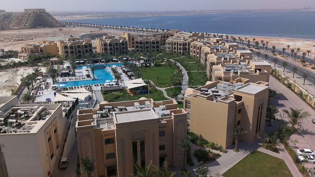 Die Anlage von oben... DoubleTree by Hilton Resort & Spa Marjan Island