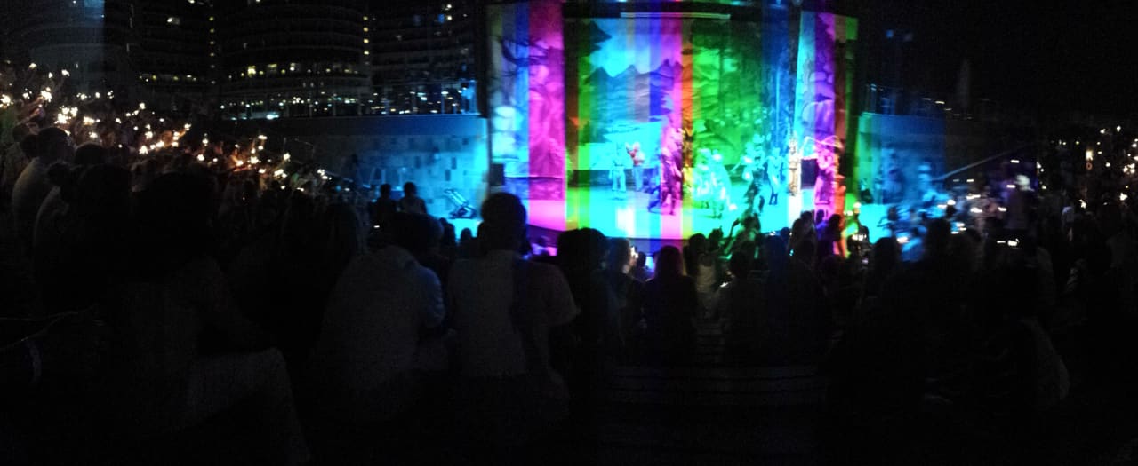 Amphitheater Abendshow Seaden Sea Planet Resort & Spa