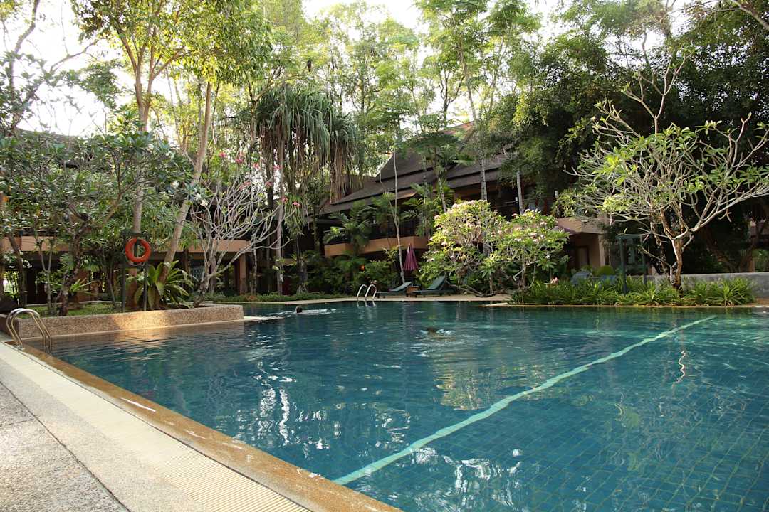 Pool vor unserem Zimmer Khao Lak Merlin Resort
