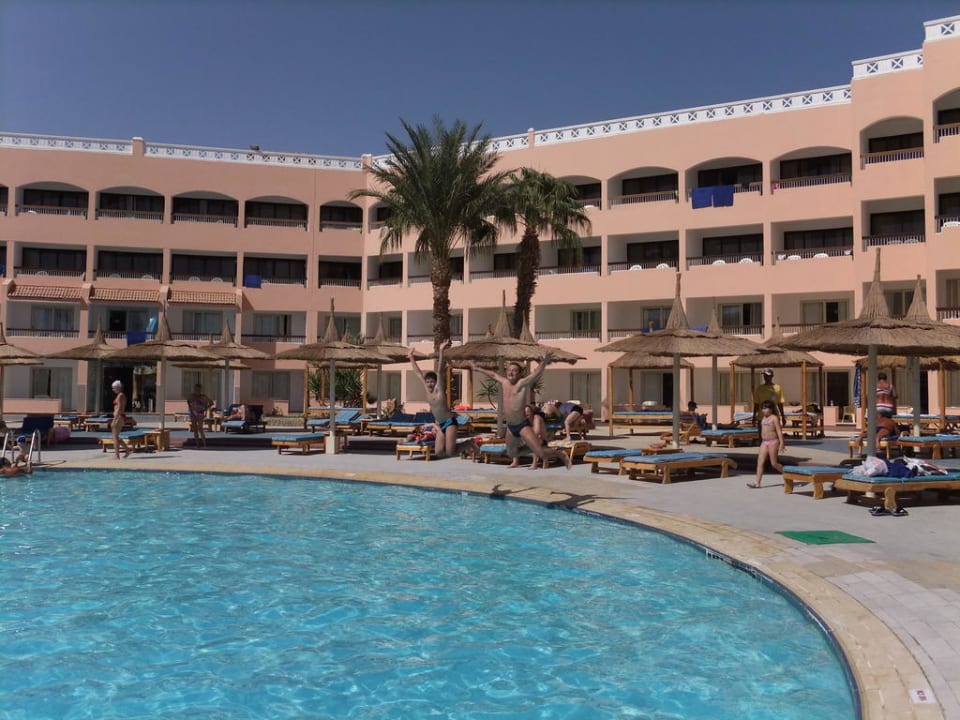 Бассейн у отеля Beach Albatros Resort