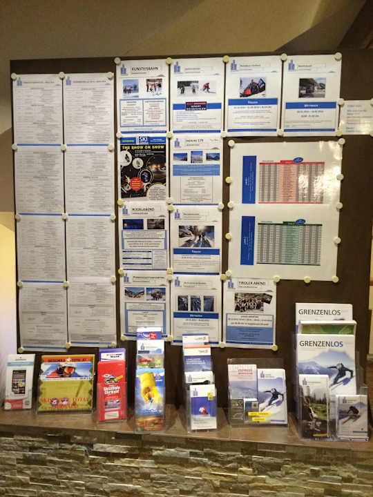 Activiteitenbord Hotel Feneberg