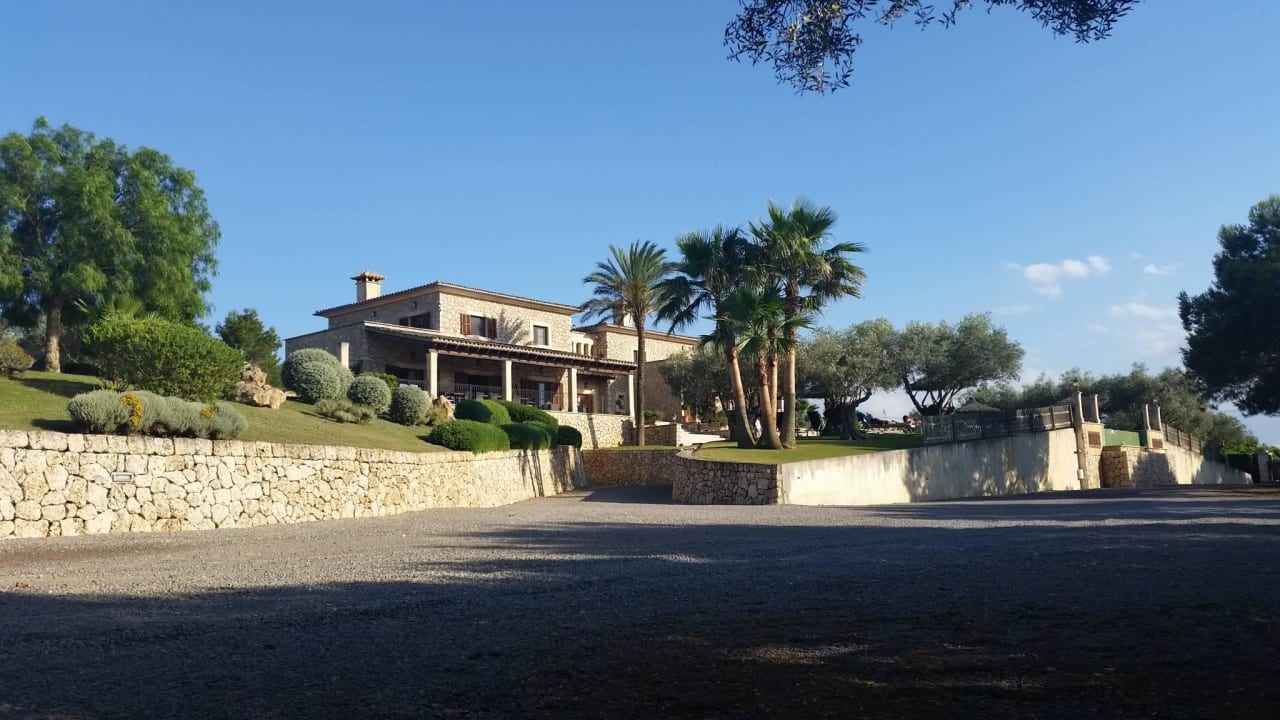 Blick auf die Anlage Finca Ses Oliveres