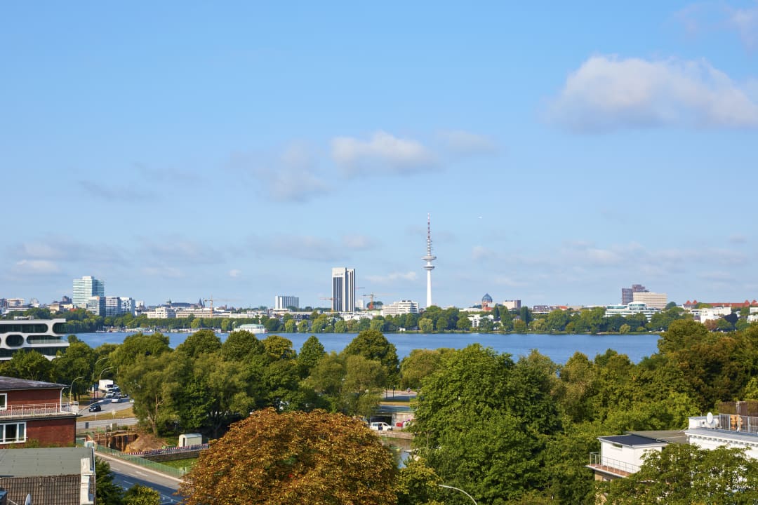 Ausblick Crowne Plaza ® Hamburg - City Alster