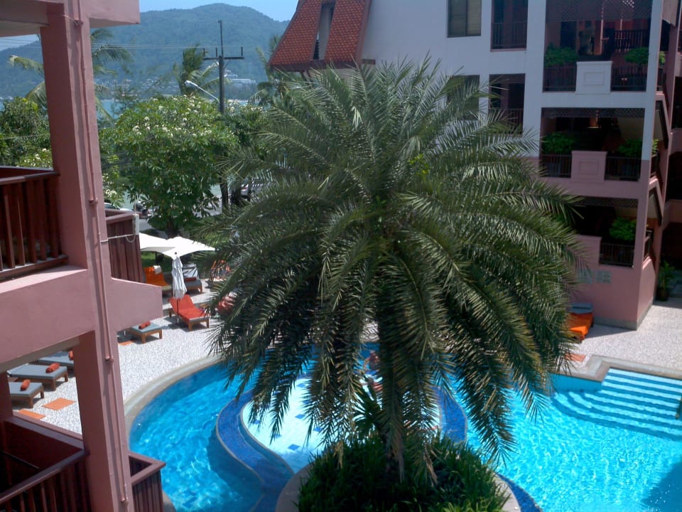 Blick aus unserem Zimmer  Hotel Patong Seaview