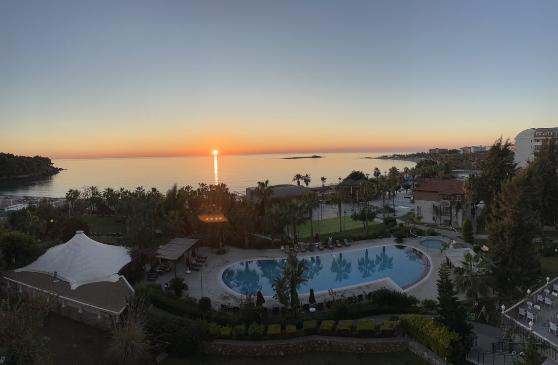 Ausblick Justiniano Deluxe Resort