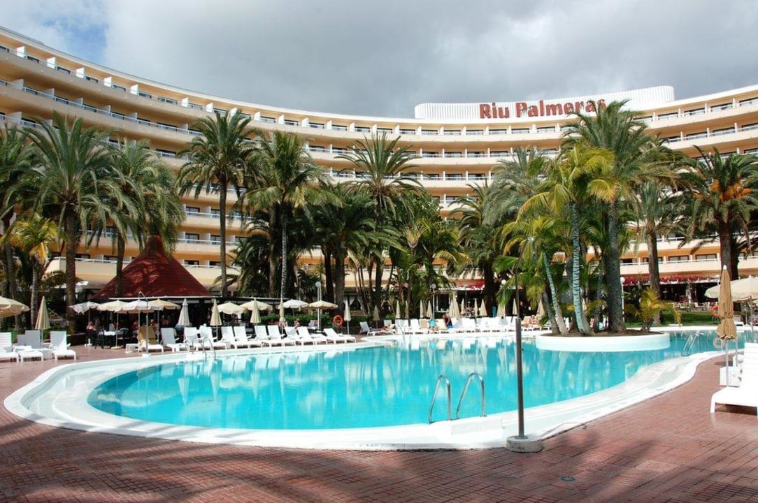 Blick über die Anlage Hotel Riu Palace Palmeras