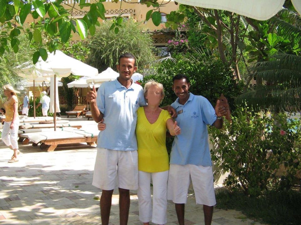 Poolboy Ahmed Mohamed und Eissa Makadi Palace