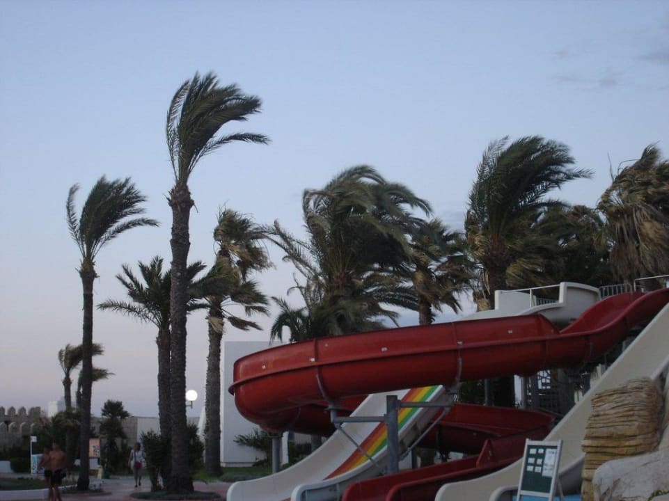 Sturm gabs auch Ruspina Beach Resort