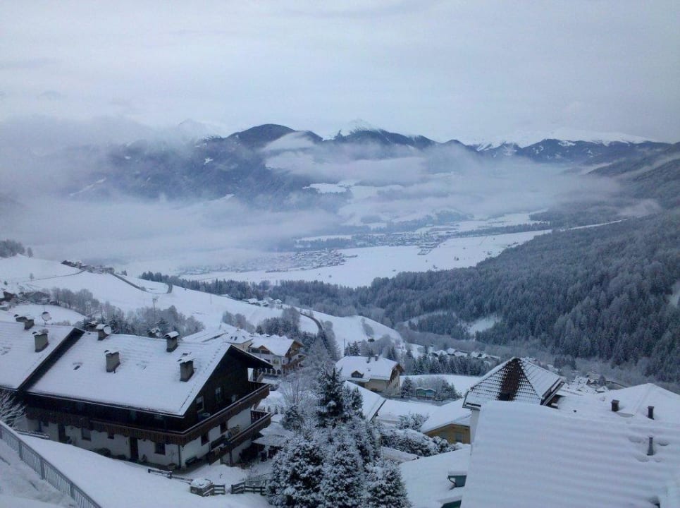 Ausblick vom Balkon Berghotel Zirm