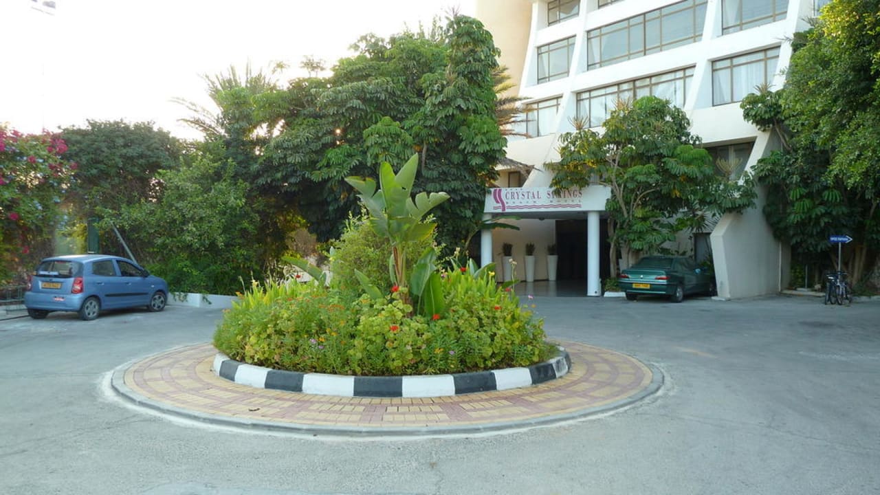 Hotel Eingangsbereich Crystal Springs Beach Hotel