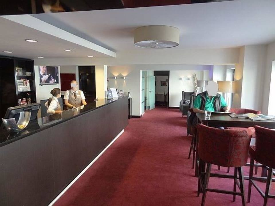Lobbybereich mit Sitzecke Hotel Haverkamp