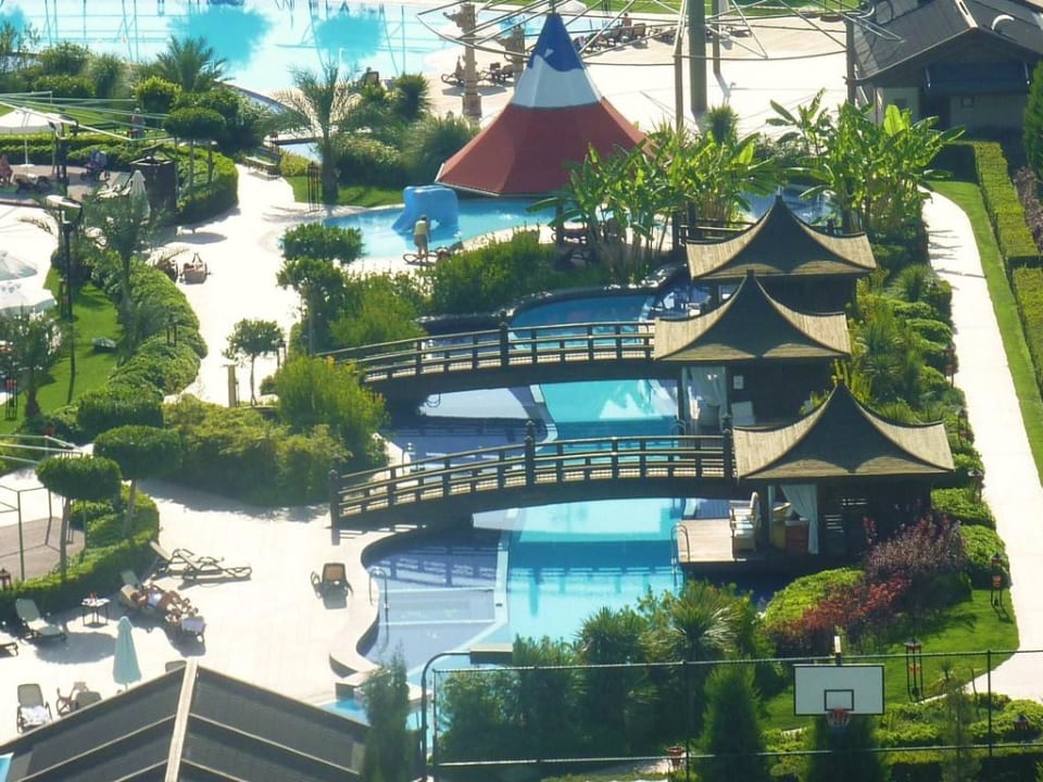 Ausblick von unserem Zimmer Limak Lara Deluxe Hotel & Resort