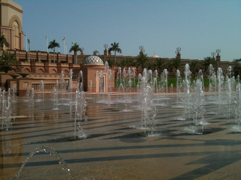 Wasserspiele Emirates Palace Mandarin Oriental