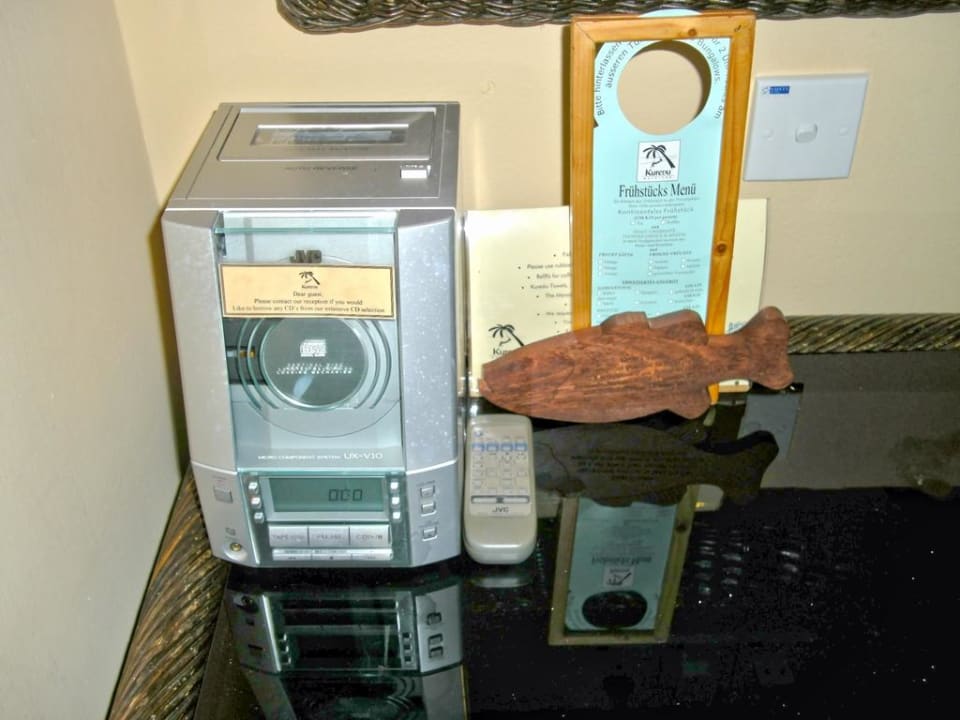 Mini-Hifi Anlage B.Bungalow Kuredu Kuredu Island Resort & Spa