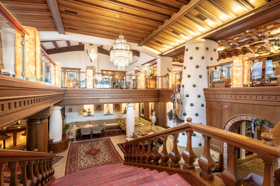 Lobby Thermenwelt Hotel Pulverer