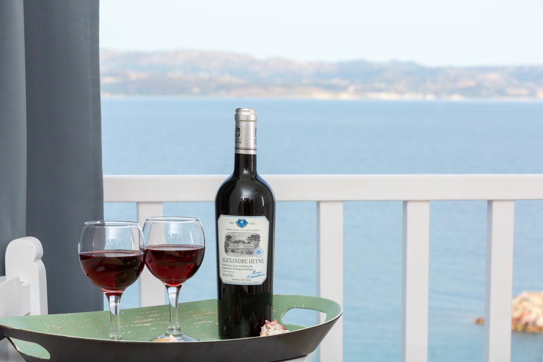 Ausblick Galini Mare Hotel