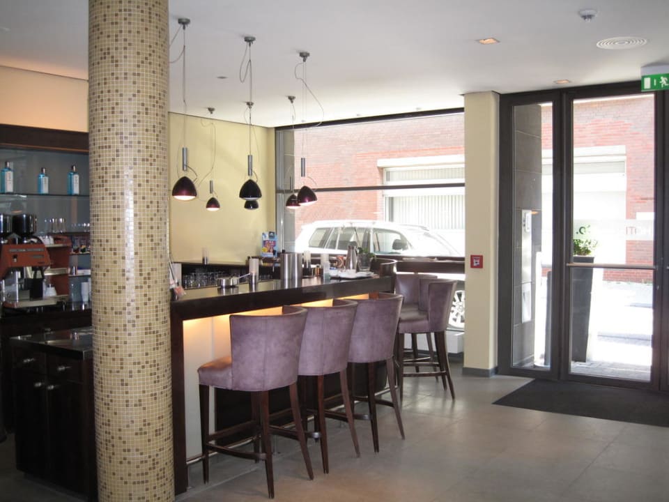 Blick auf die Bar Hotel Santo