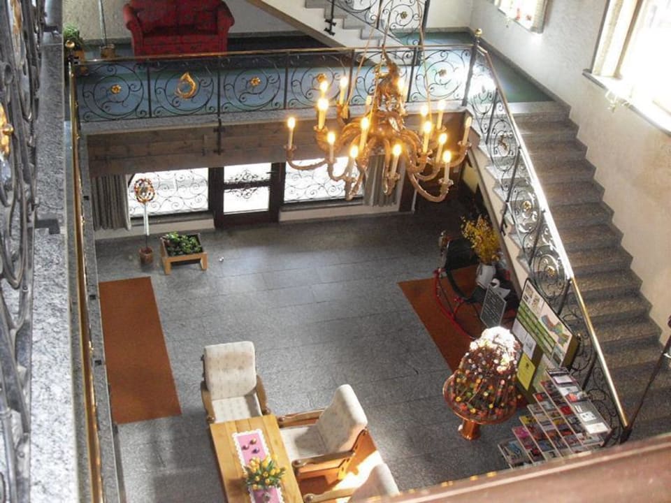 Hotellobby St. Hubertus Gästehaus der Nature Community