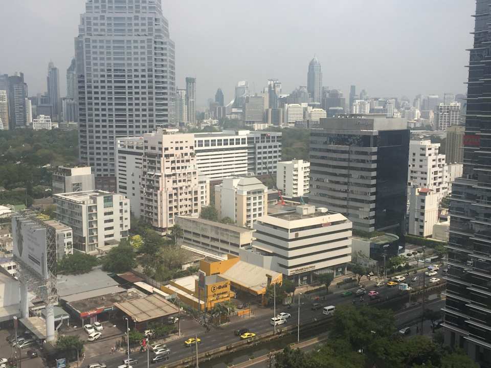 Zimmerausblick Hotel Banyan Tree Bangkok