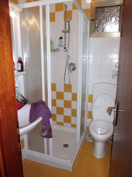 Toilette und Dusche Hotel Delle Orchidee Villaggio