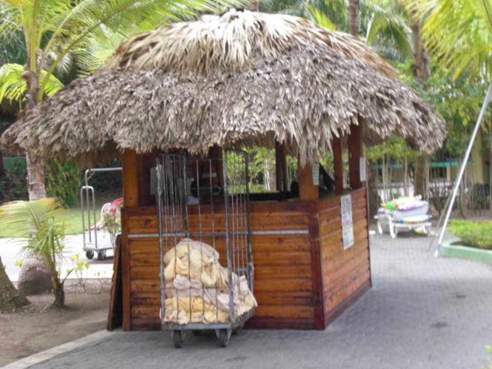 Handtuchhäuschen Playabachata Hotel