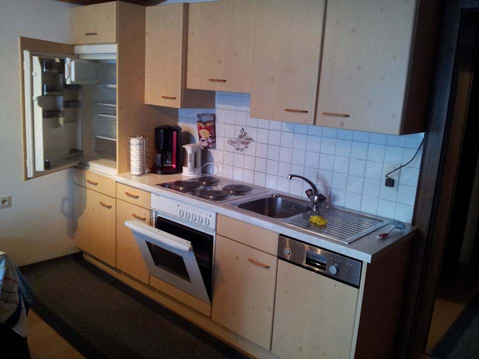 Küchenzeile Ferienwohnungen Evi und Stefan Wörgötter