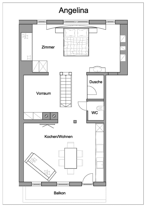Zimmer Landhaus Celina - Panoramastall Roßberg
