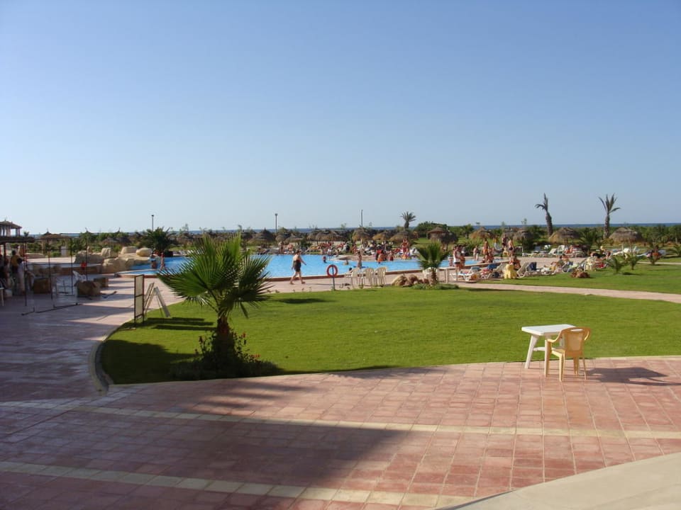 Wyjście na ogród i basen Skanes Serail Aquapark