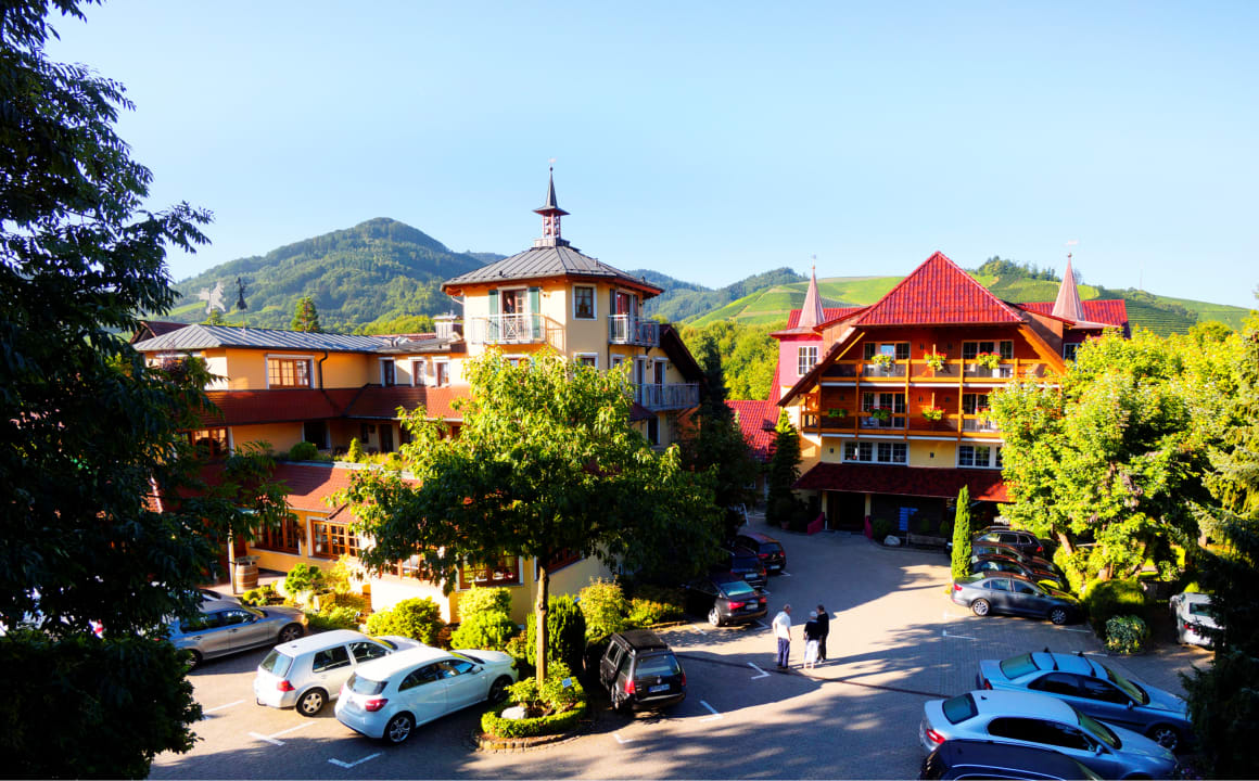 Außenansicht Hotel Rebstock Durbach