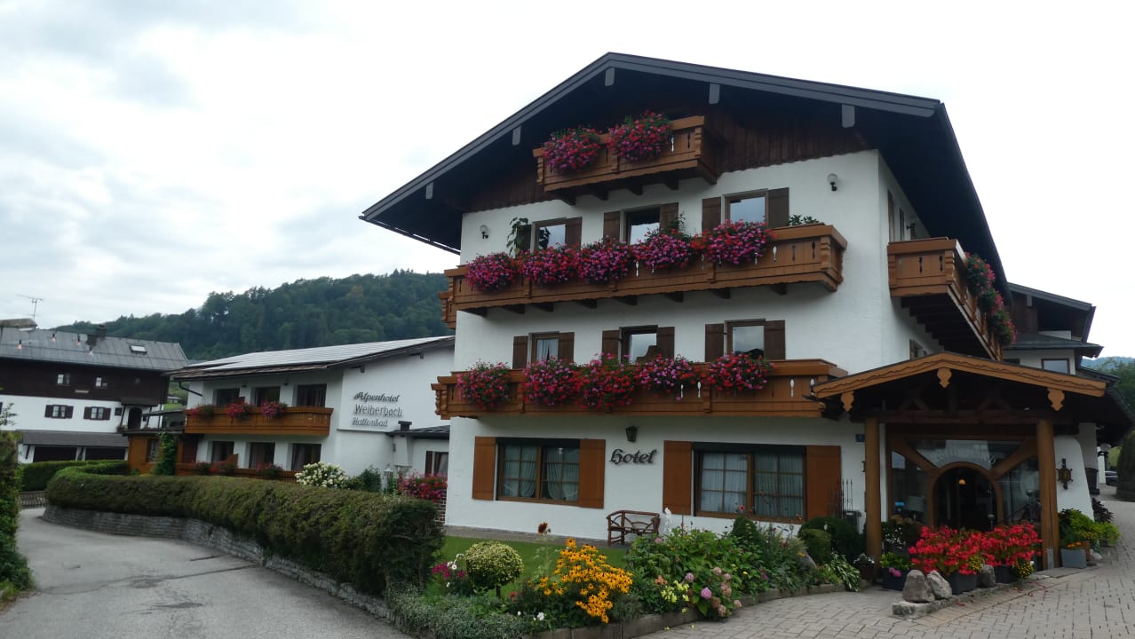Außenansicht Alpenhotel & Ferienwohnungen Weiherbach