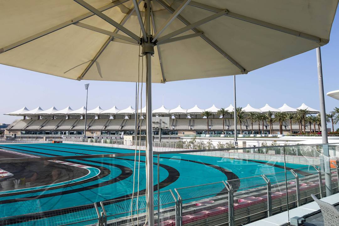 Blick von der Frühstücksterrasse W Abu Dhabi - Yas Island