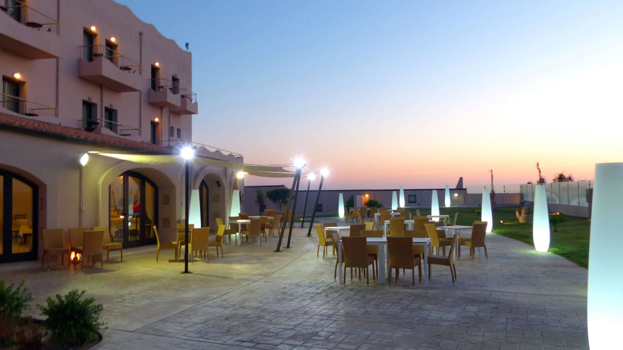 Terrazza ristorante Mercury Boutique Hotel